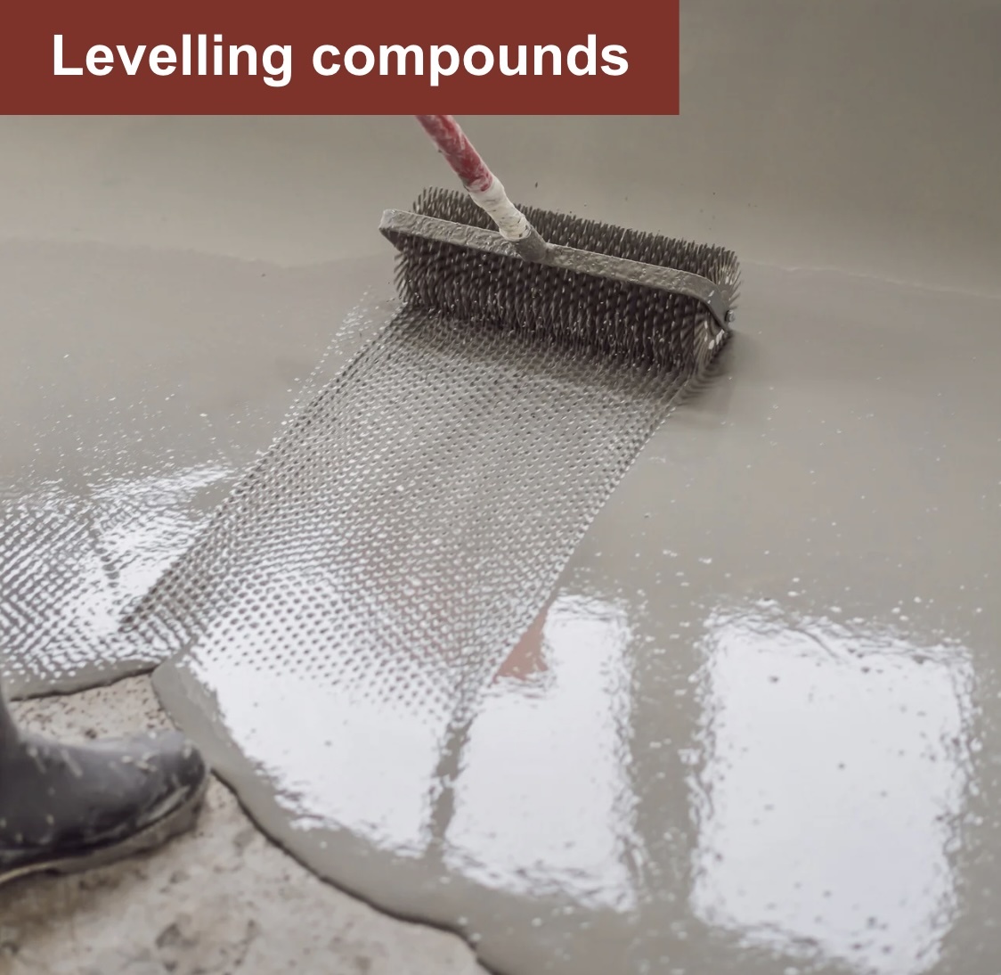 Levelling compound web Levelling compound web