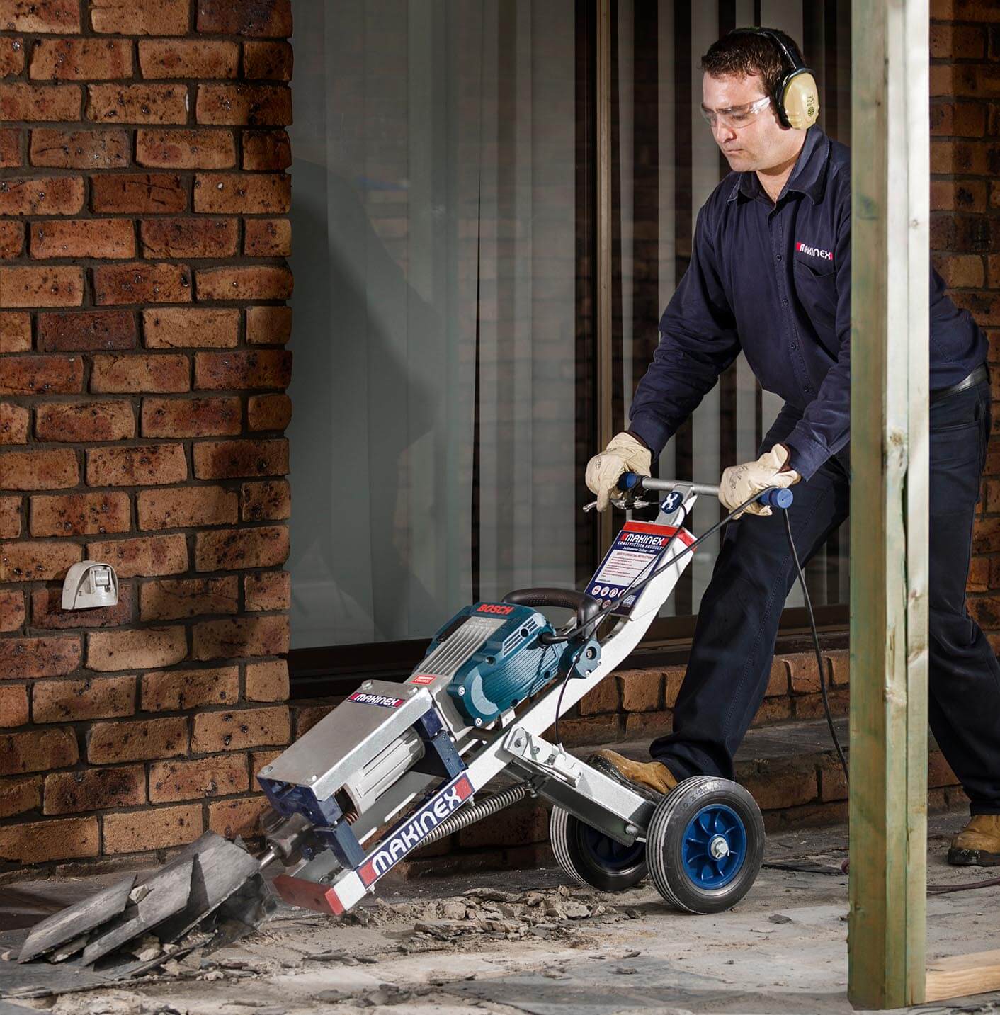 Jackhammer Trolley